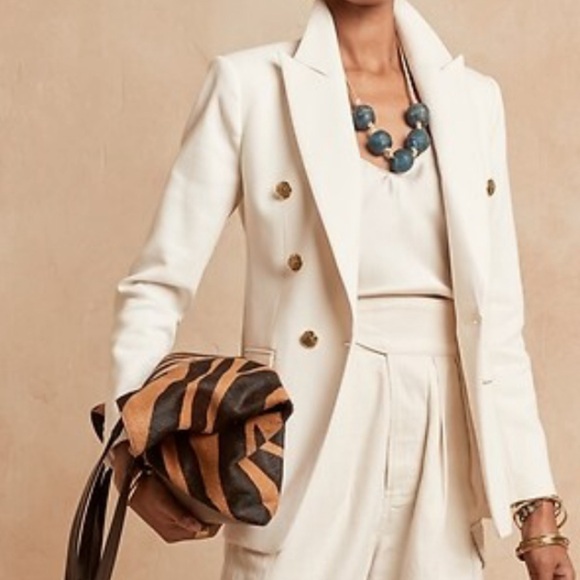 Banana Republic Honeycomb Captains Blazer - Picture 1 of 8